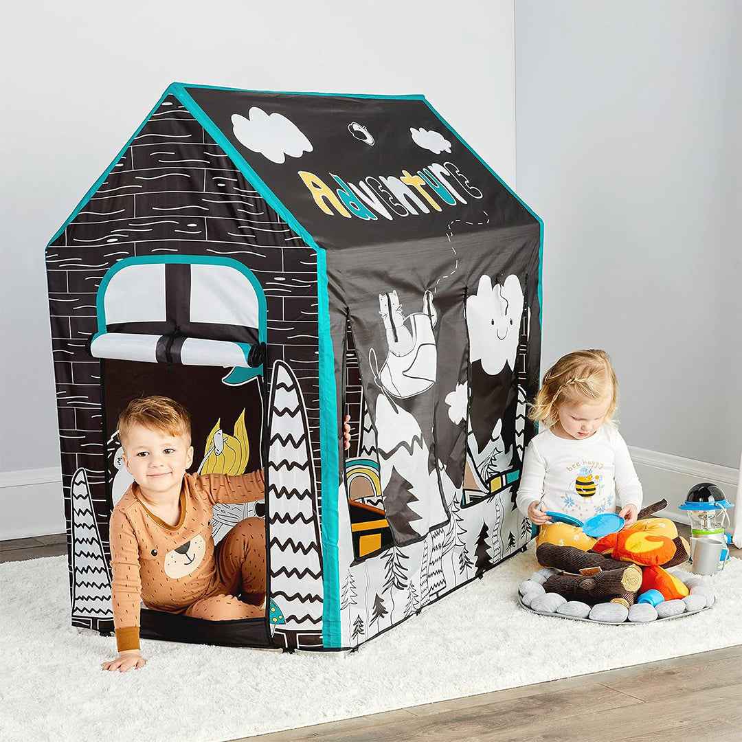 Regalo Woodland Play Tent - Indoor & Outdoor Kids Tent - Toyspry