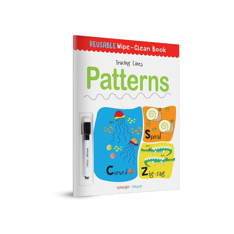 Reusable Wipe And Clean Book Tracing Line