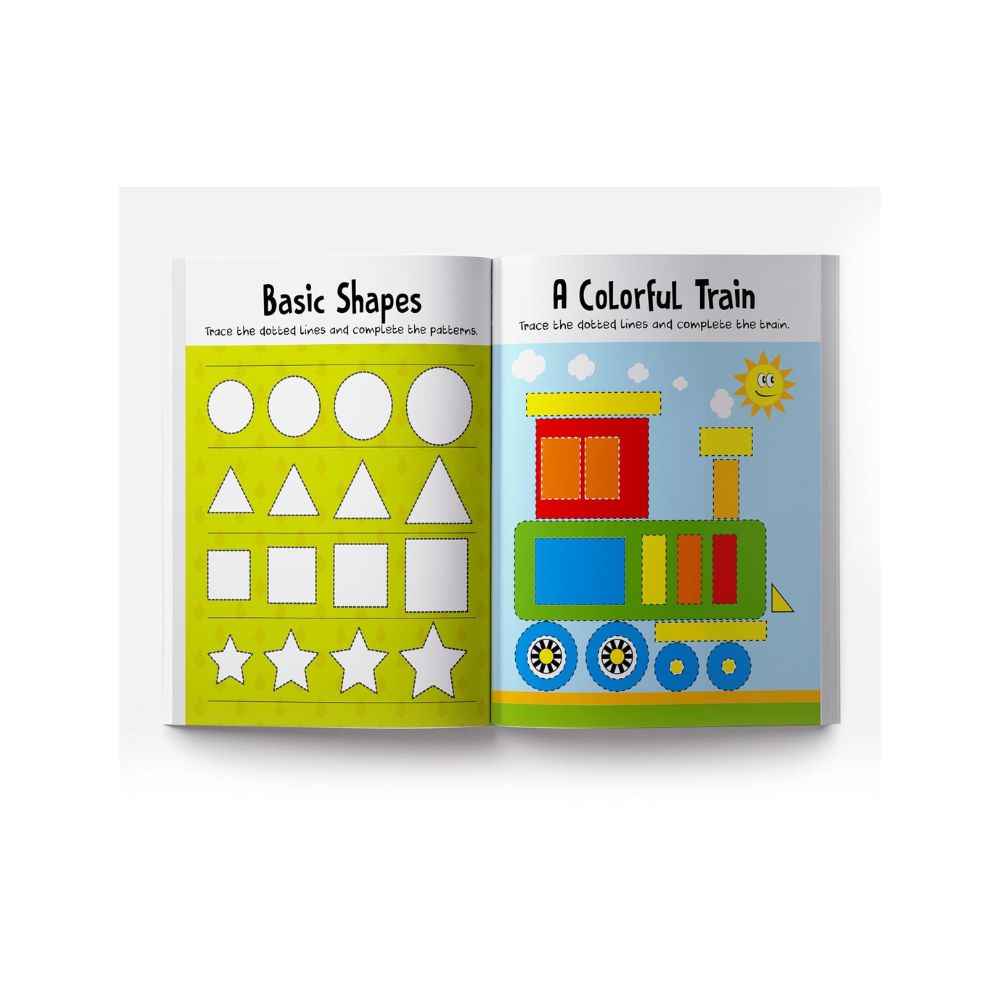 Reusable Wipe And Clean Book Tracing Line