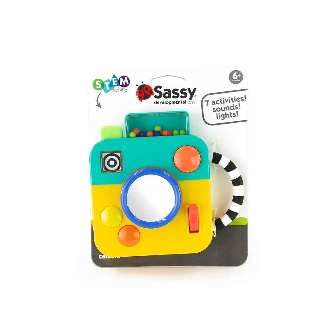 Sassy Busy Baby Camera - Musical Role-Play Toy (6M+) - Toyspry