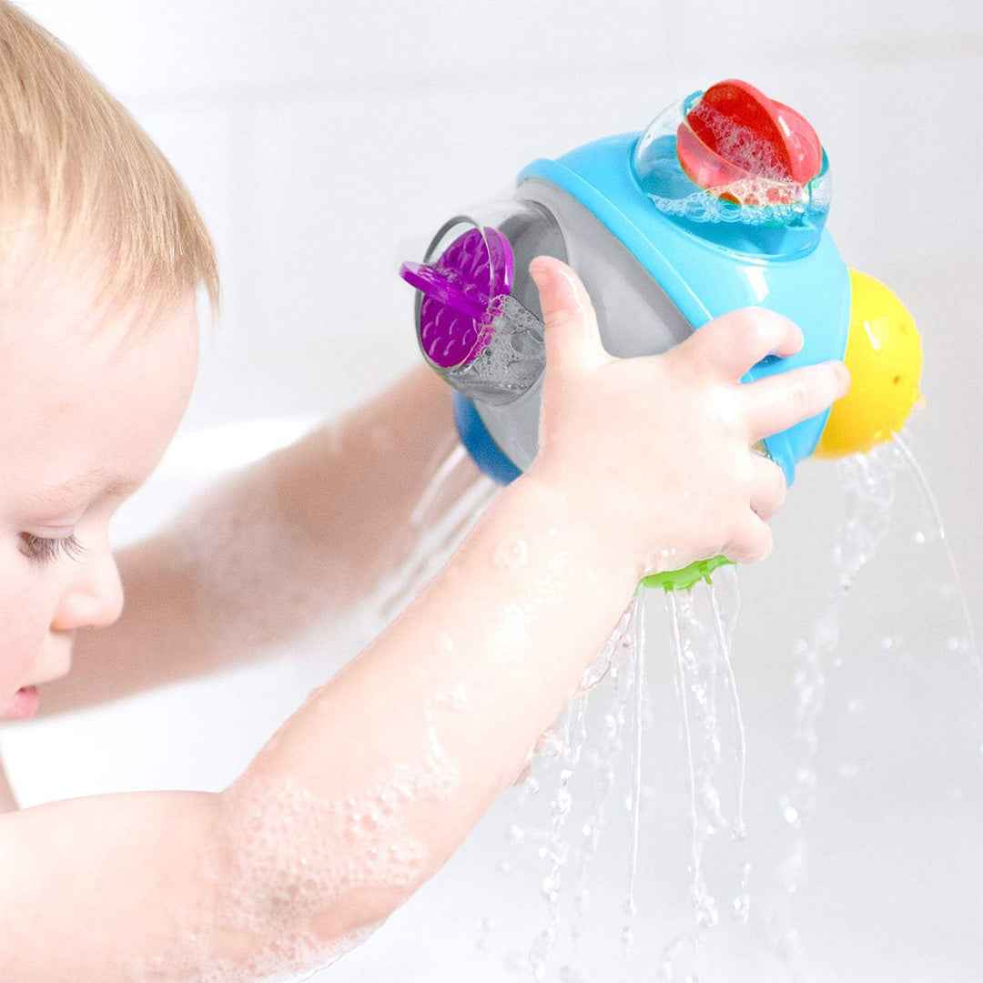 Sassy Rain Shower Bath Ball - Textured Sensory Bath Toy (6M+) - Toyspry