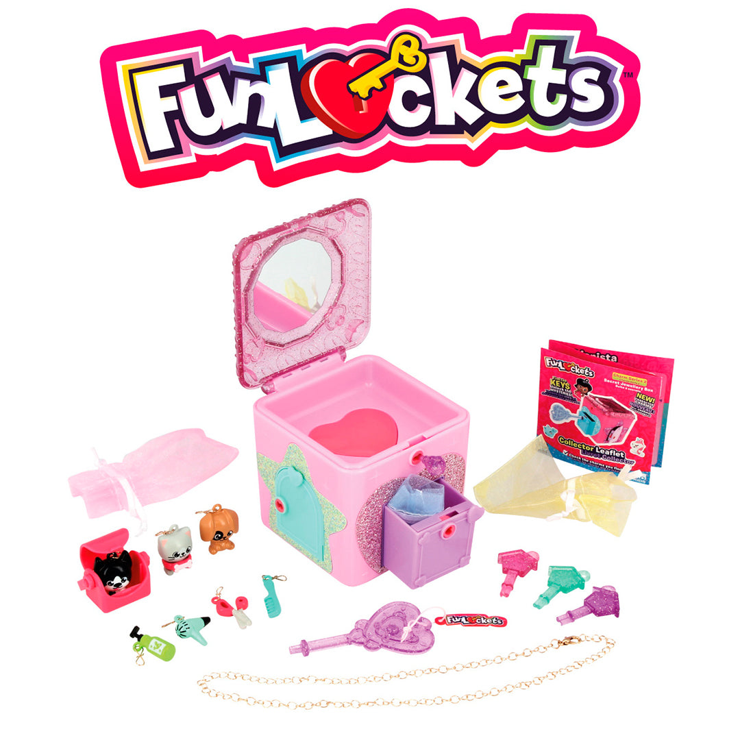 Funlockets Secret Box Series 2 - Collectible Surprise Toy with Charms