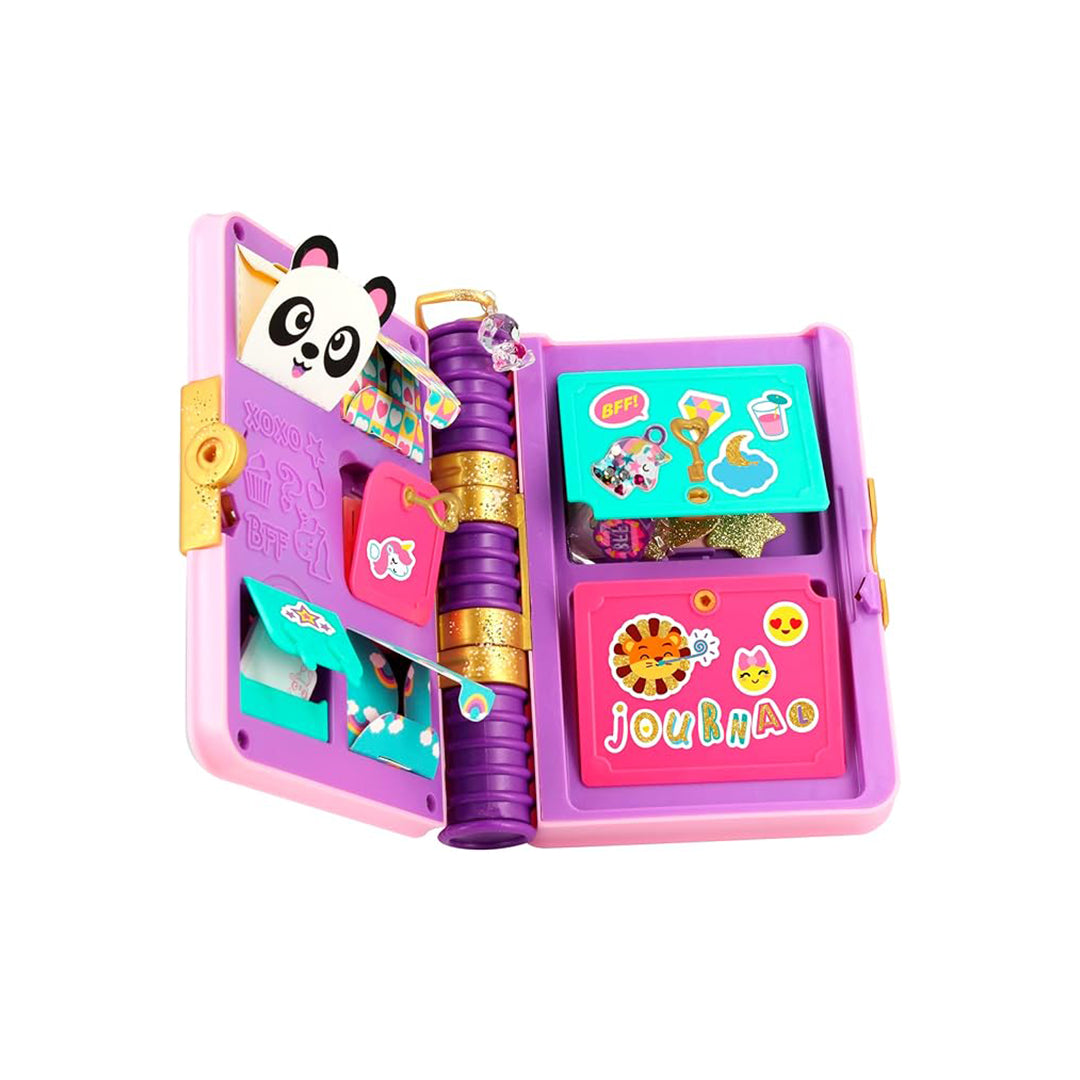 Funlockets Secret Journal with Lock & Key - Collectible Surprise Toy - Toyspry