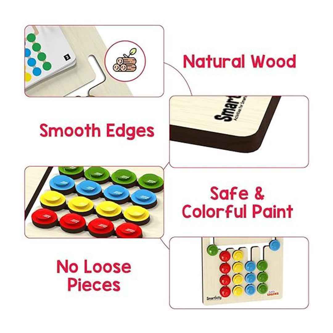 Smartivity Colour Coder Puzzle Toy - Logic & Pattern STEM Game (4-9Y) - Toyspry