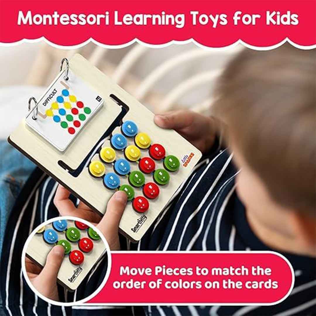 Smartivity Colour Coder Puzzle Toy - Logic & Pattern STEM Game (4-9Y)