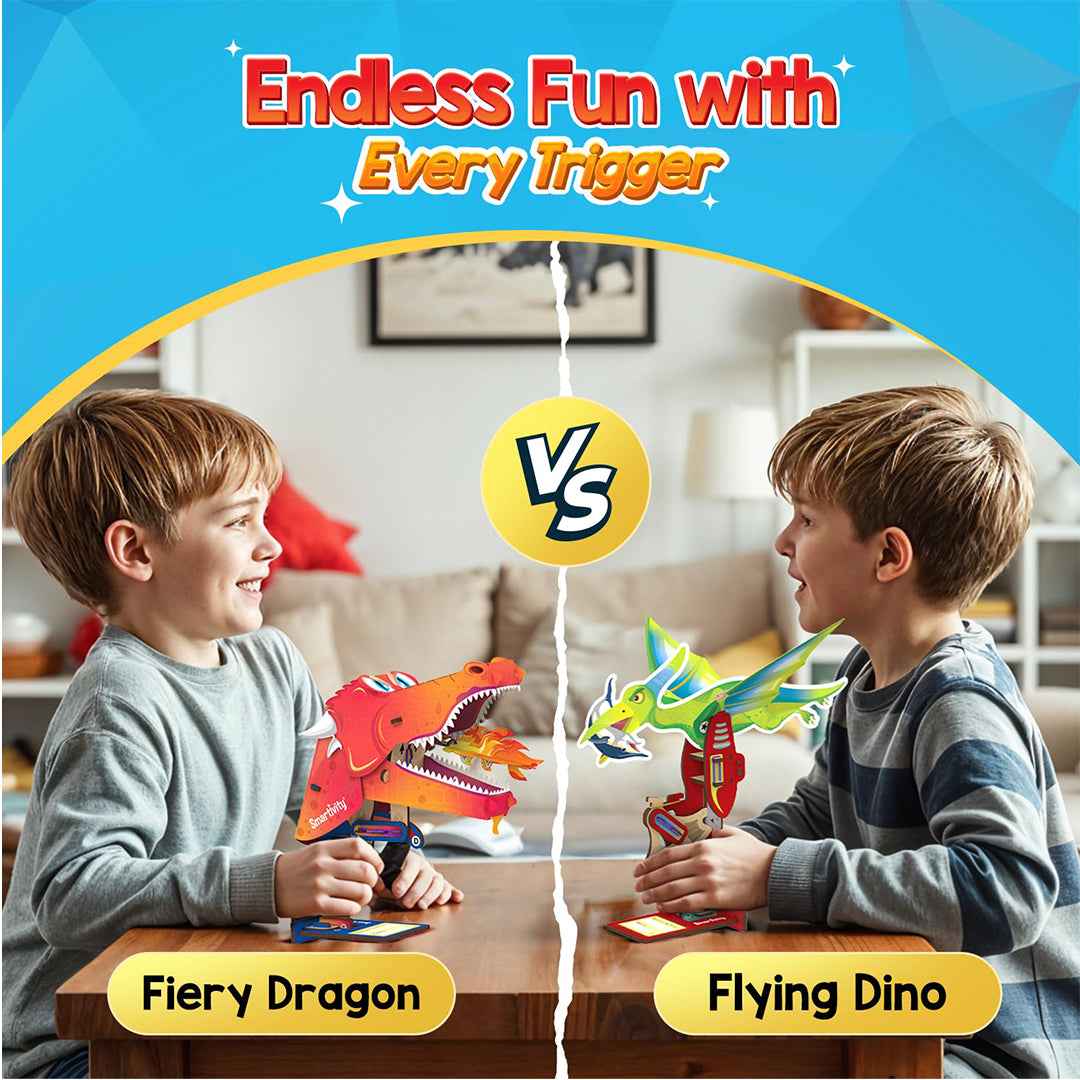 Smartivity Mech Beasts - DIY Dragon & Dinosaur STEM Toy (6-14Y) - Toyspry