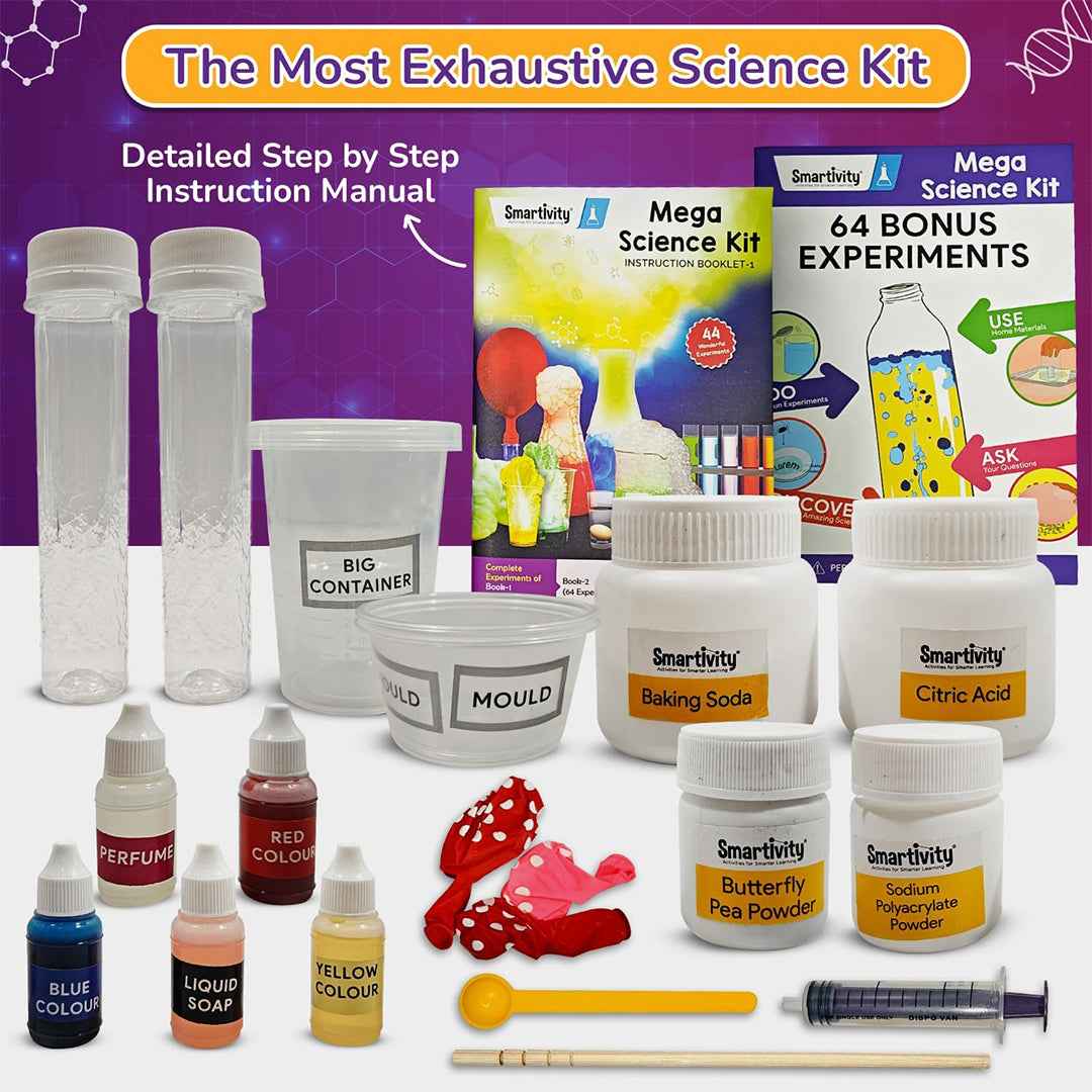 Smartivity Mega Science Kit - 150+ STEM Experiments Toy (6-10Y)