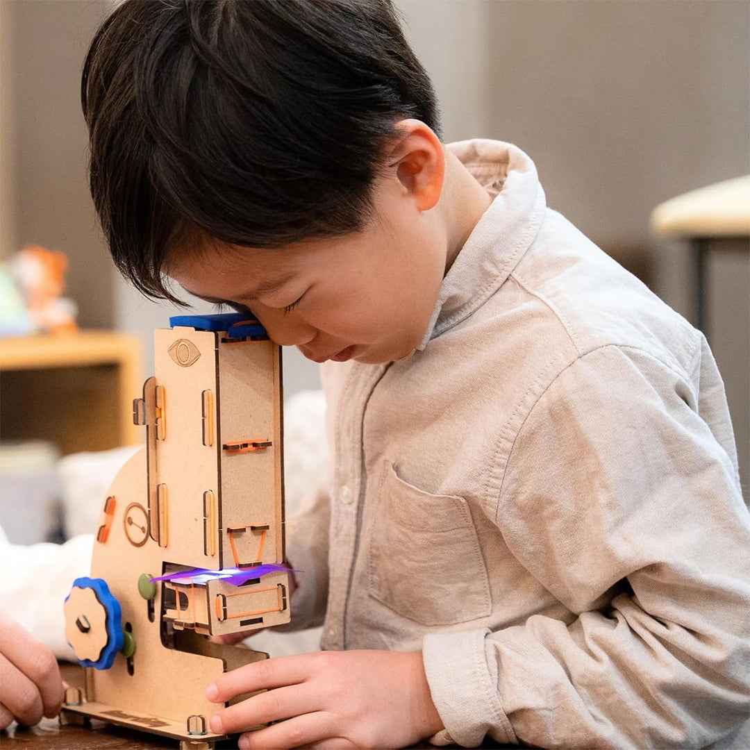 Smartivity Microscope - DIY 100x Zoom STEM Kit (8Y+) - Toyspry