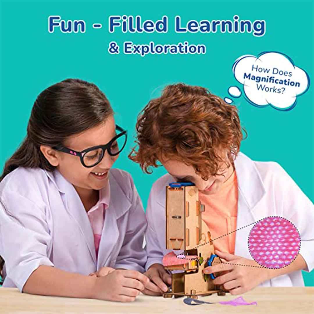 Smartivity Microscope - DIY 100x Zoom STEM Kit (8Y+)