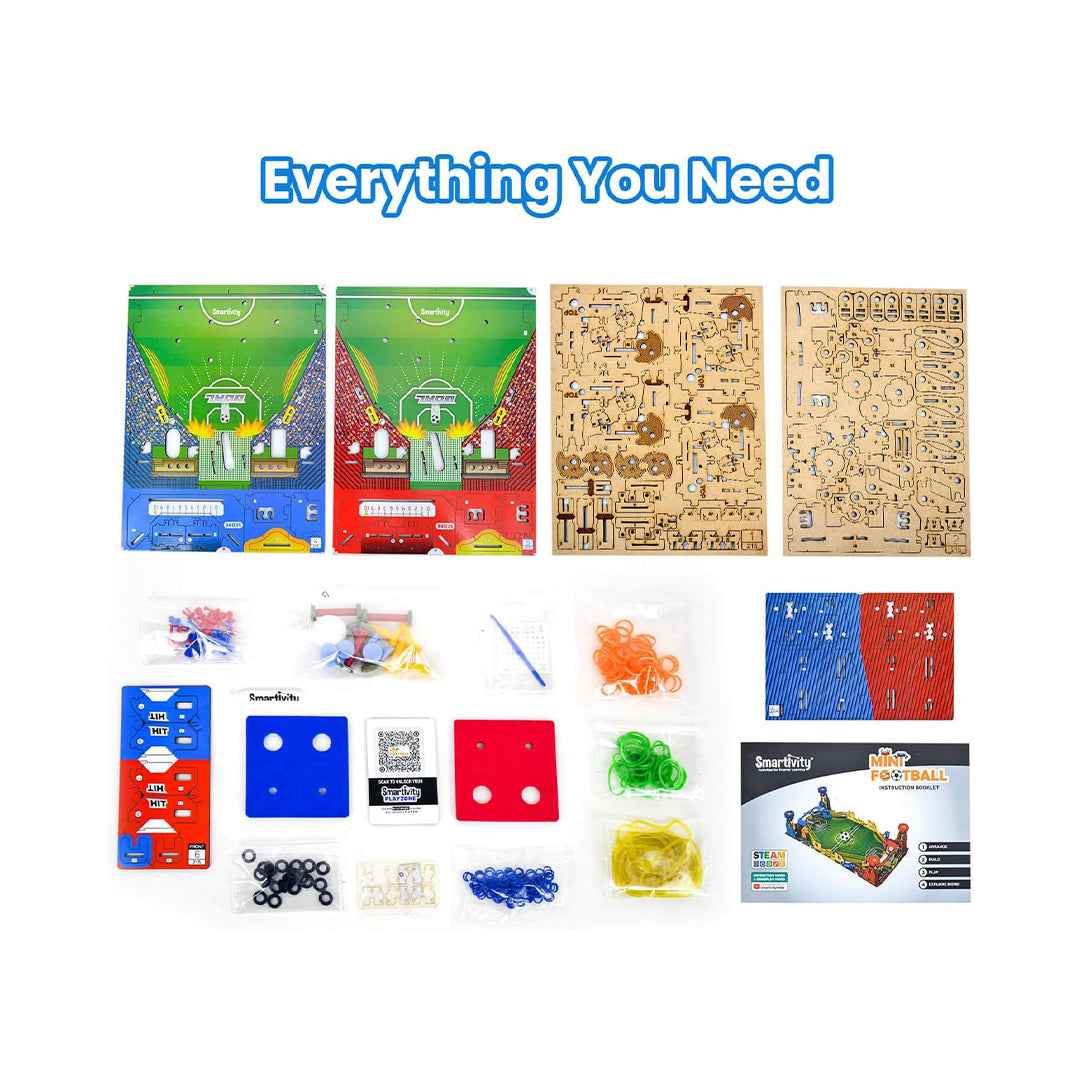 Smartivity Mini Football - DIY Foosball Table STEM Kit (6Y+)
