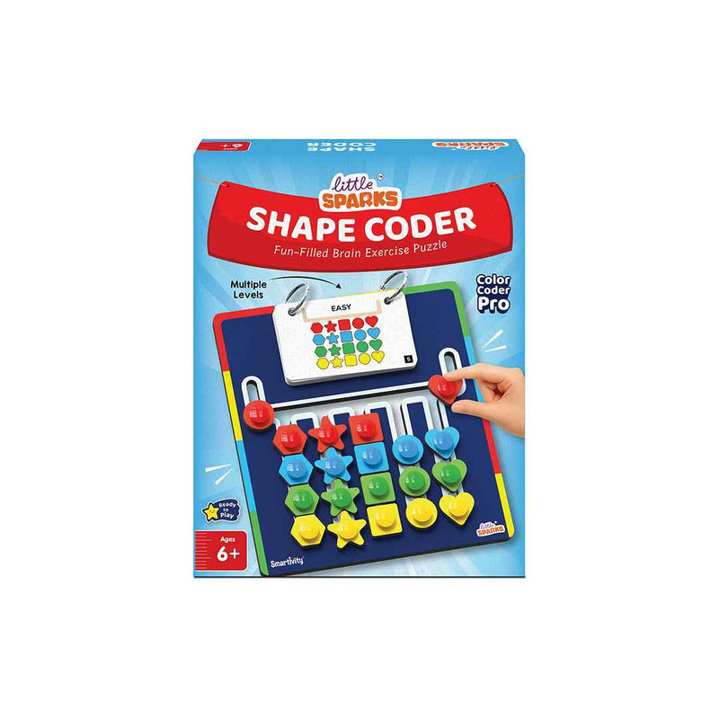 Smartivity Shape Coder - Logic & Pattern STEM Puzzle Toy (6Y+)