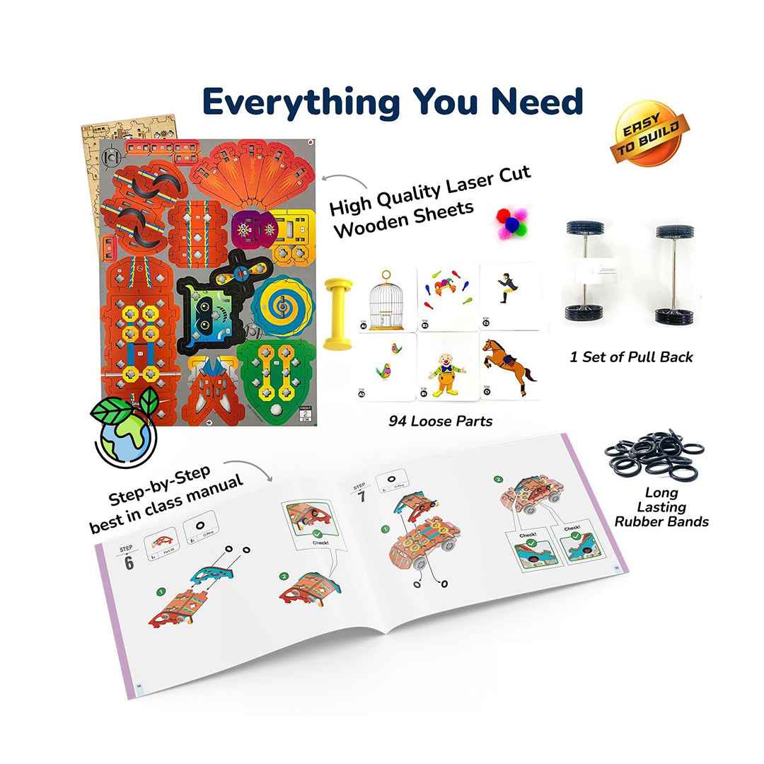 Smartivity 20-in-1 Physics & Engineering Kit - DIY STEM Toy (6Y+)