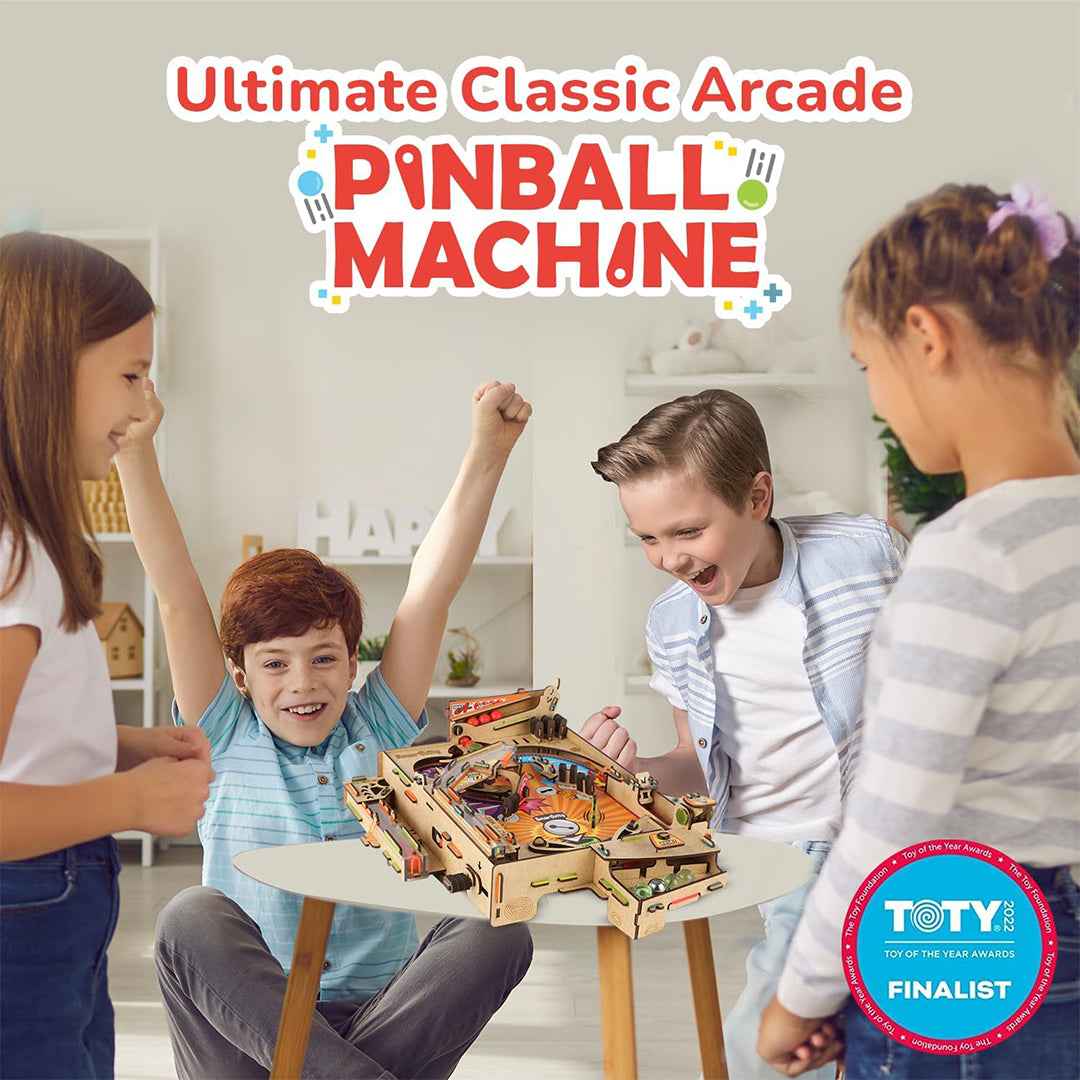 Smartivity Pinball Machine - DIY STEM Arcade Game (6Y+)
