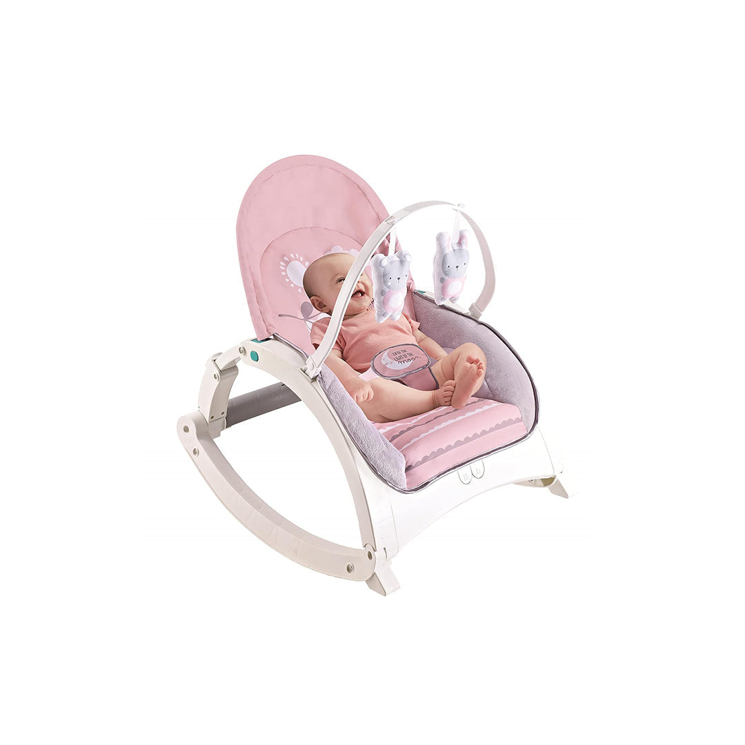 Fitch Baby 3-in-1 Baby Rocker Chair - Feeding Chair & Toddler Seat
