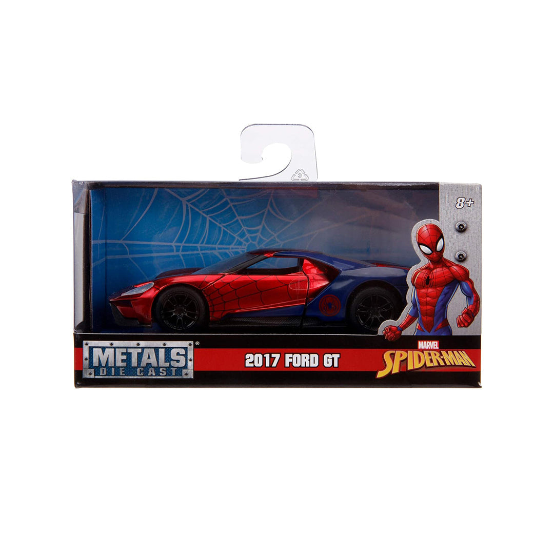 Marvel Spider-Man Ford GT - 1:32 Diecast Model Car - Toyspry