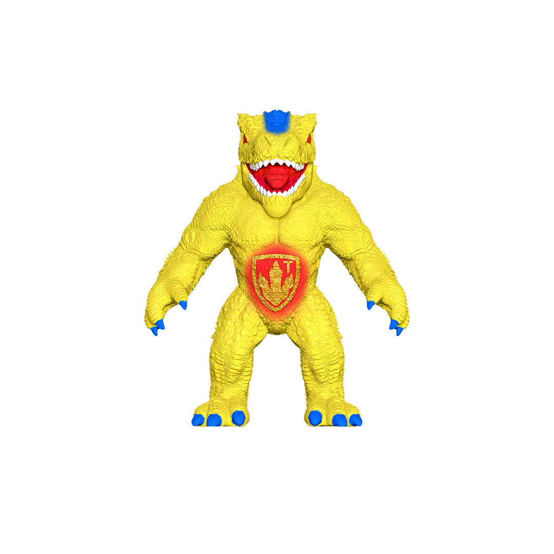 Stretchapalz Power Dino (Yellow) - 14cm Stretchable Dinosaur Toy - Toyspry