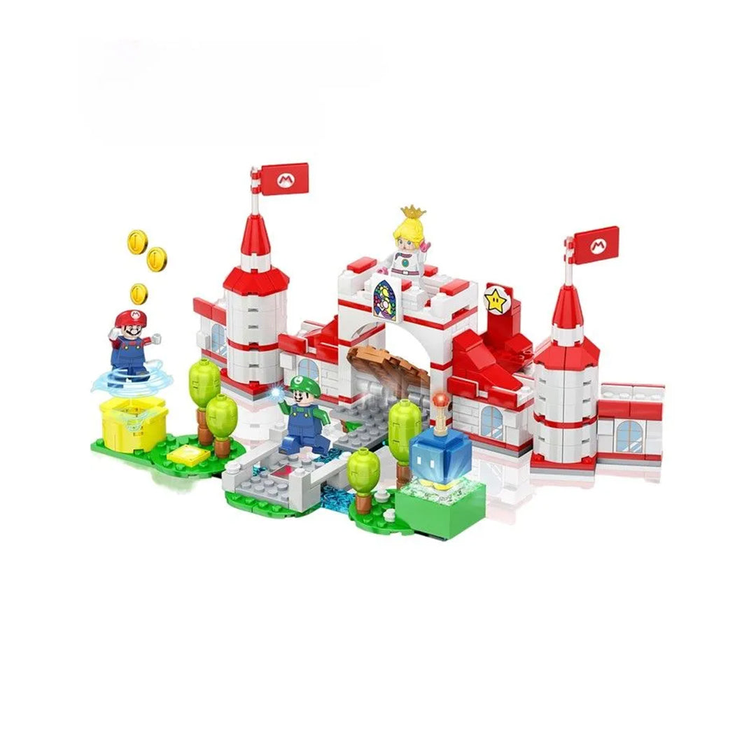 359-Piece Princess Peach's Castle Building Blocks with LED Lights