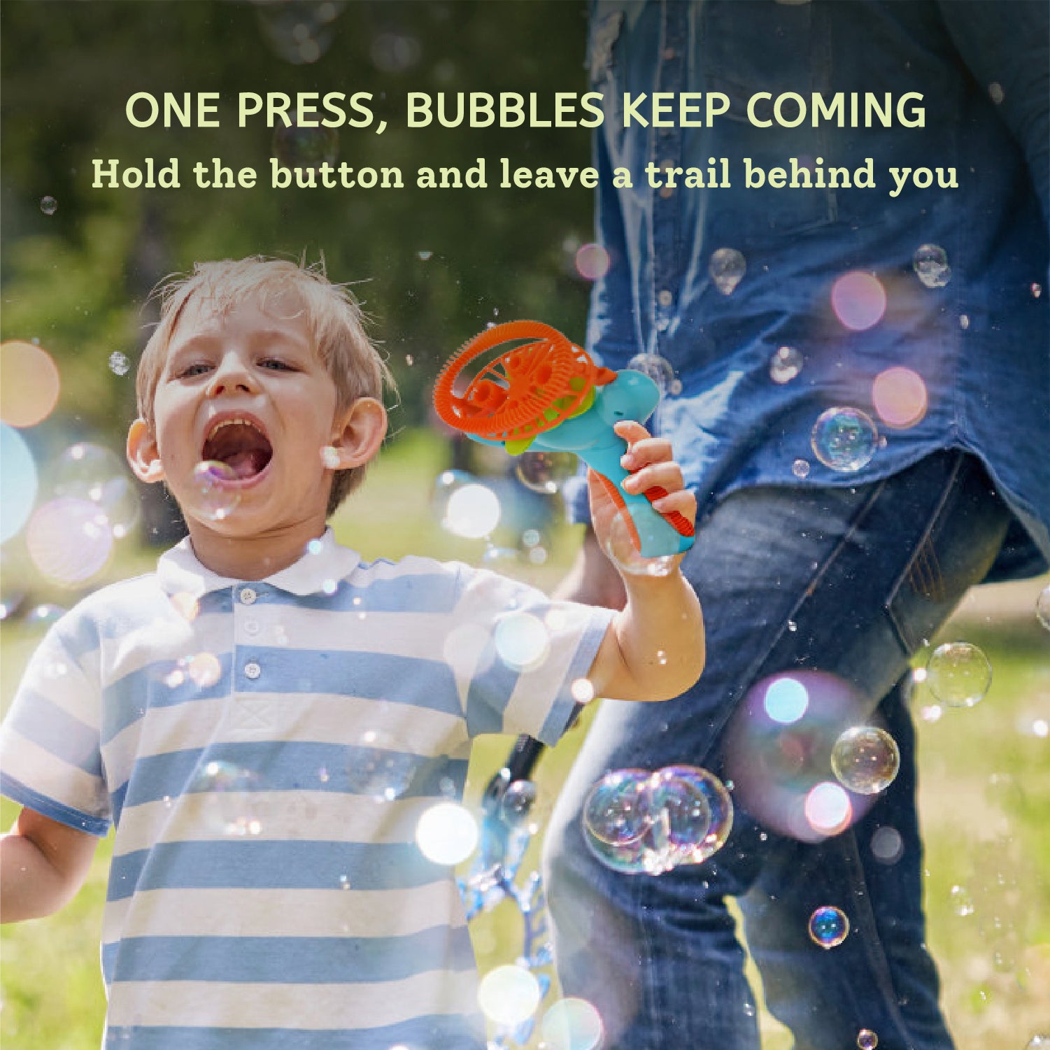 Mideer Bubbles Trigger Bubble Blower