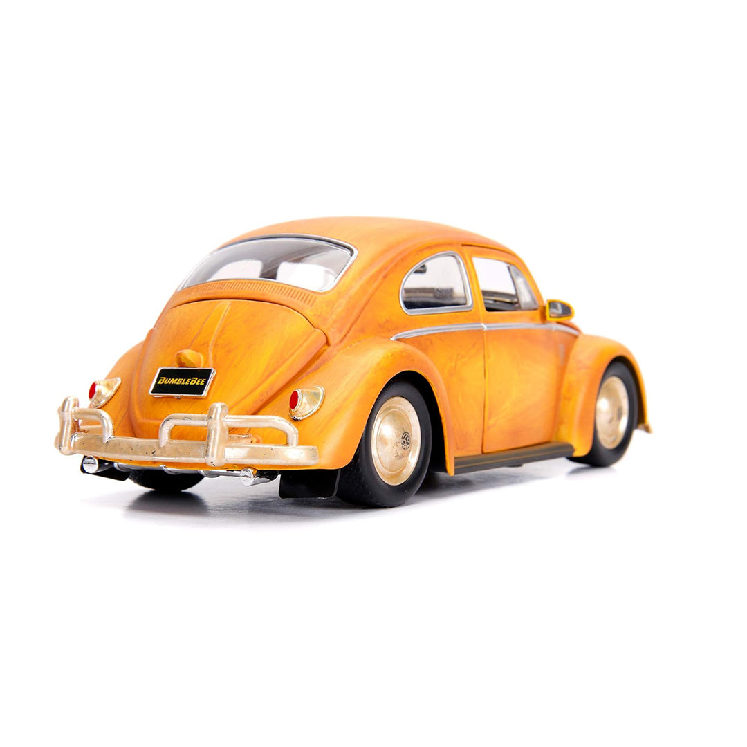 Transformers Bumblebee Beetle - 1:24 Diecast Model Car with Charlie Figure - Toyspry