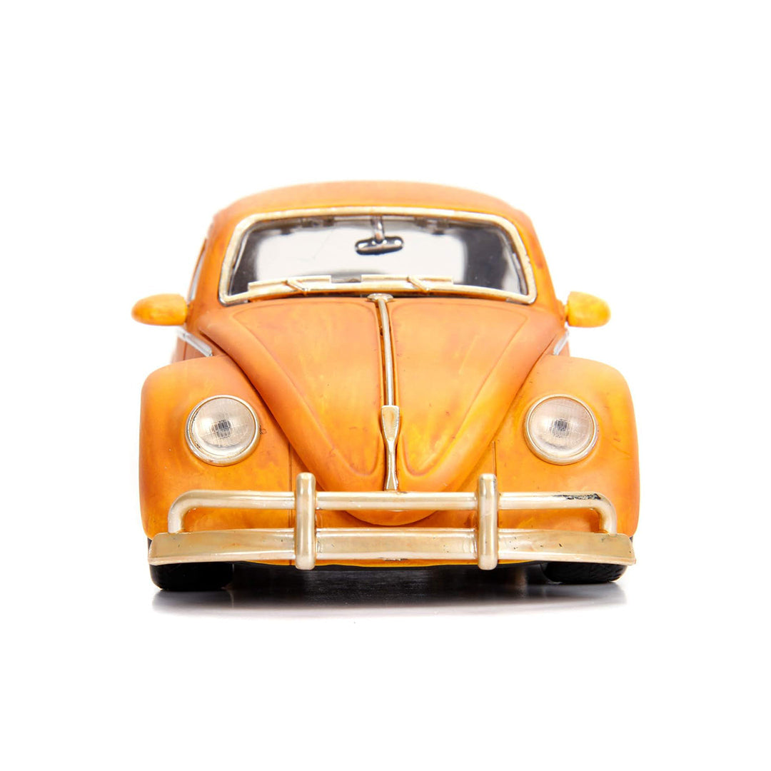 Transformers Bumblebee Beetle - 1:24 Diecast Model Car with Charlie Figure - Toyspry