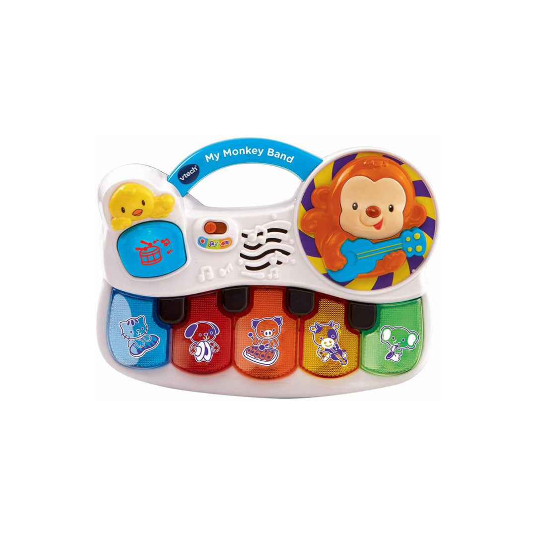 VTech My Monkey Band - Interactive Baby Musical Instrument - Toyspry