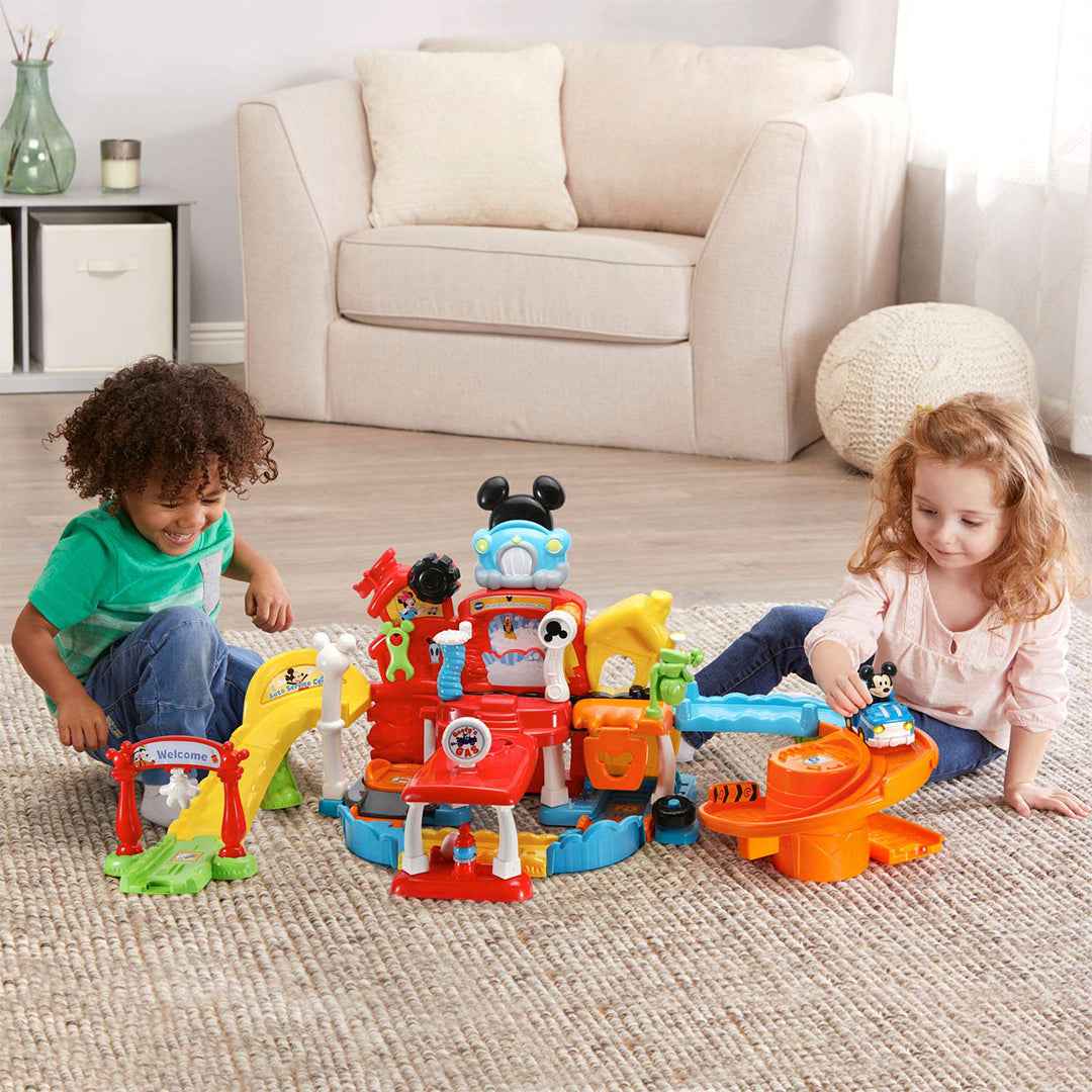 VTech Mickey Mouse Gas & Go Repair Shop - Toddler Playset - Toyspry