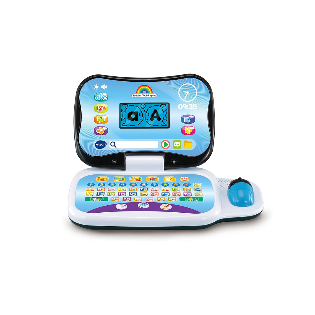 VTech Learning Laptop - Educational Kids Computer (Pink/Blue) - Toyspry
