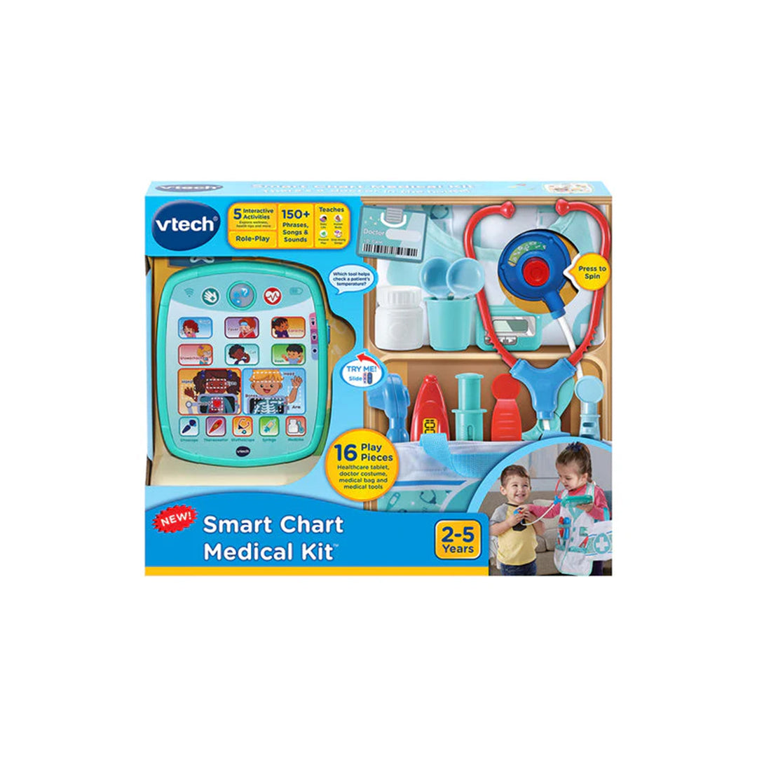 VTech Smart Medical Kit - Interactive Kids Doctor Role-Play Set - Toyspry