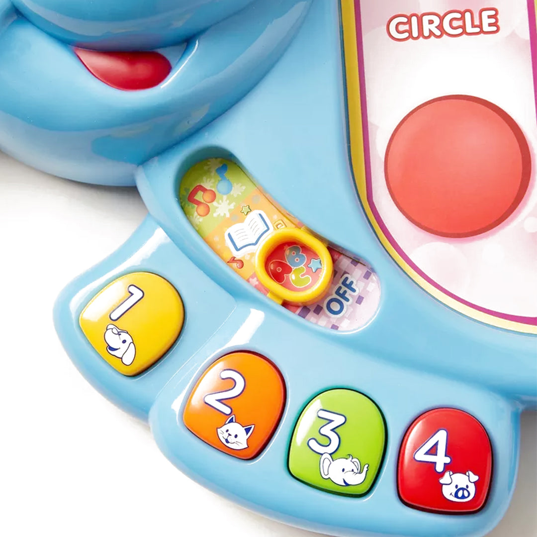 VTech Touch & Teach Elephant - Interactive Early Learning Book - Toyspry