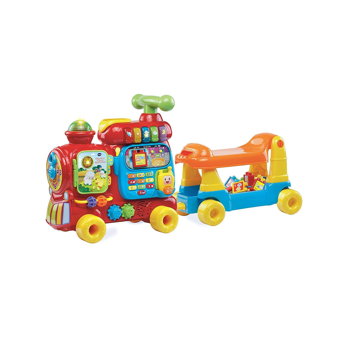 VTech Alphabet Train - 4-in-1 Baby Walker & Ride-On Toy