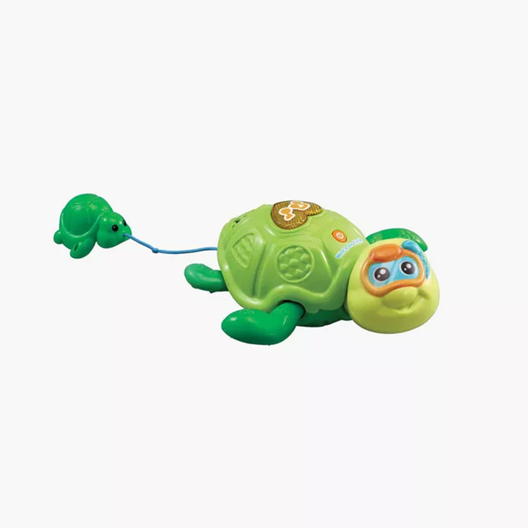 VTech Wind and Go Turtle - Interactive Toddler Bath Toy