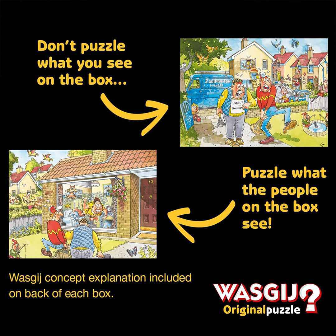 Galt Wasgij: High Tide - 1000-Piece Jigsaw Puzzle - Toyspry