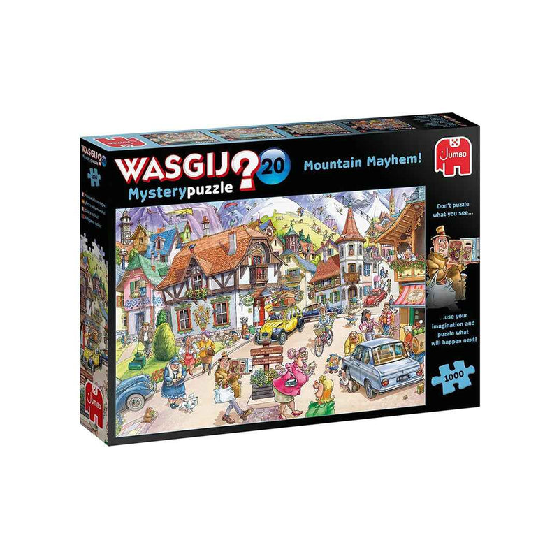 Wasgij Mystery 20: Mountain Mayhem - 1000-Piece Jigsaw Puzzle
