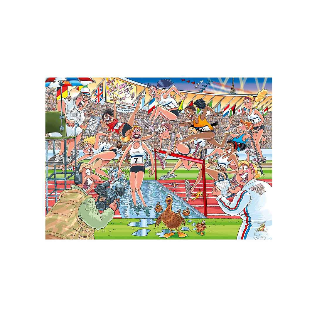 Galt Wasgij: Summer Games - 1000-Piece Jigsaw Puzzle - Toyspry