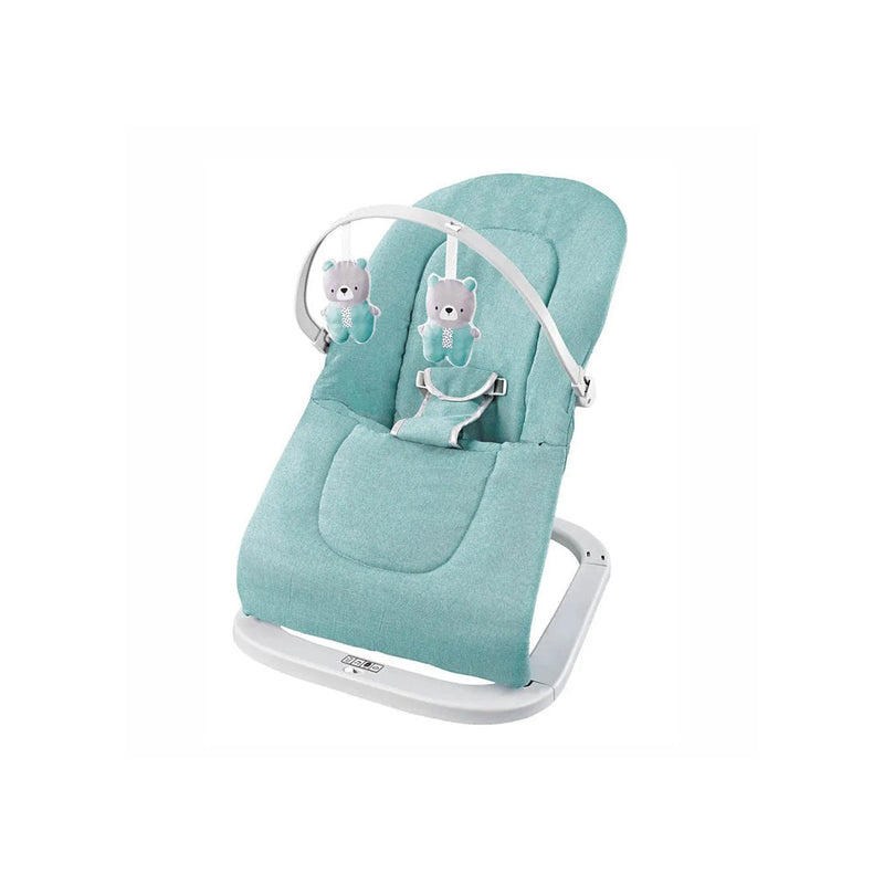 Winston Musical & Vibrating Baby Bouncer - Infant Seat (Soothing Green)