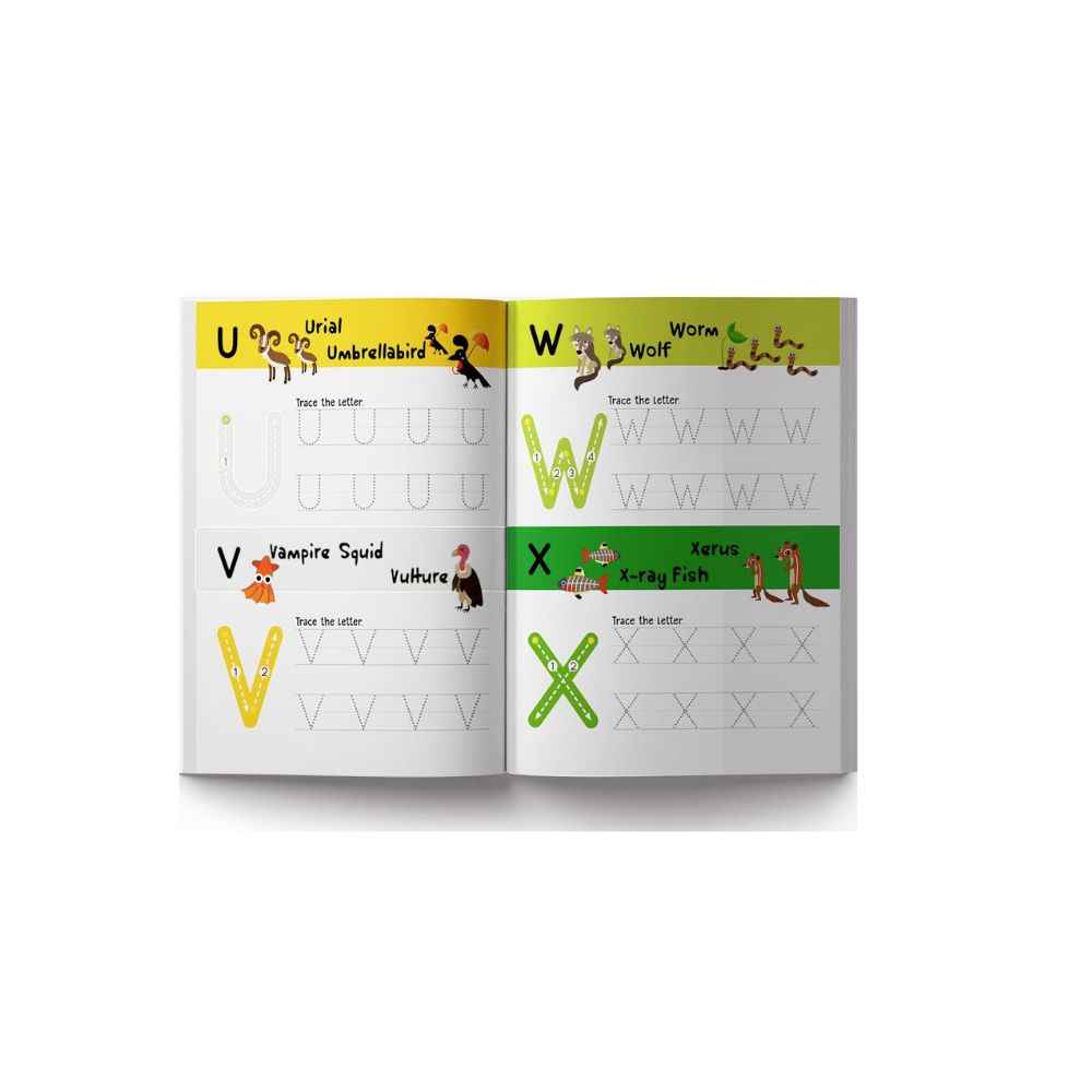 Reusable Wipe And Clean Book - Capital Letters