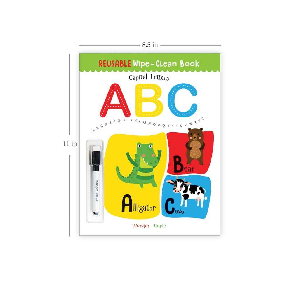 Reusable Wipe And Clean Book - Capital Letters