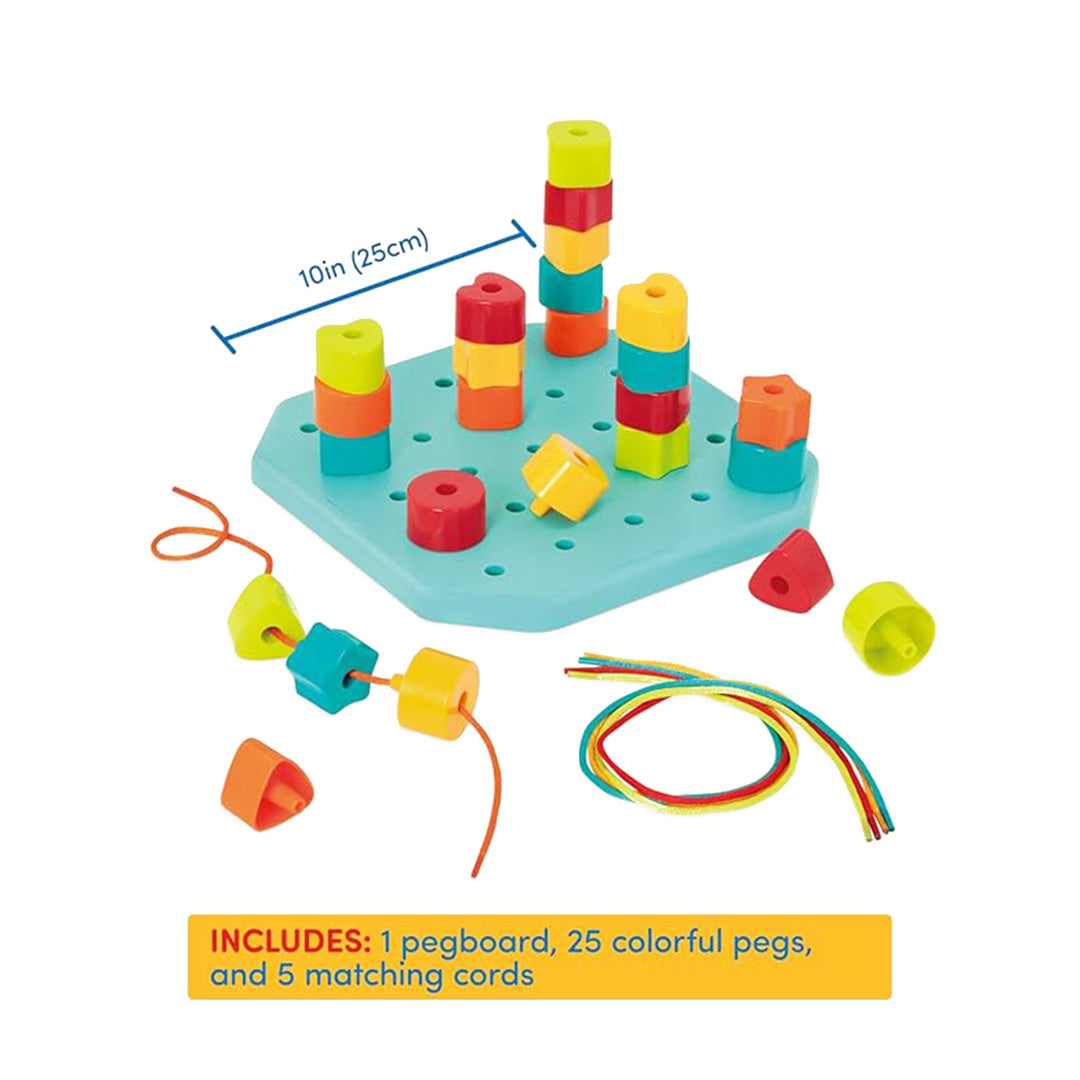 Battat Motor Skills Ladybug Push Toy