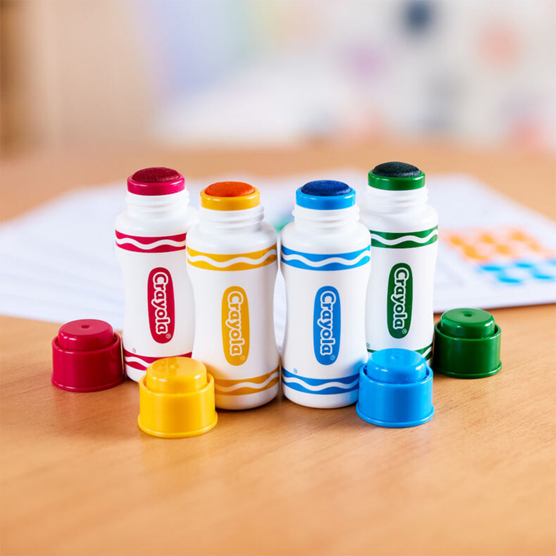 Crayola Washable Dot Markers Activity Set | Educational & Mess-Free Art Kit for Kids - Toyspry
