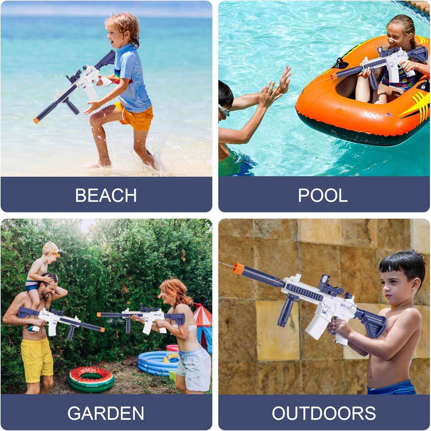 M416 Electric Water Launcher Gun Toy - Toyspry
