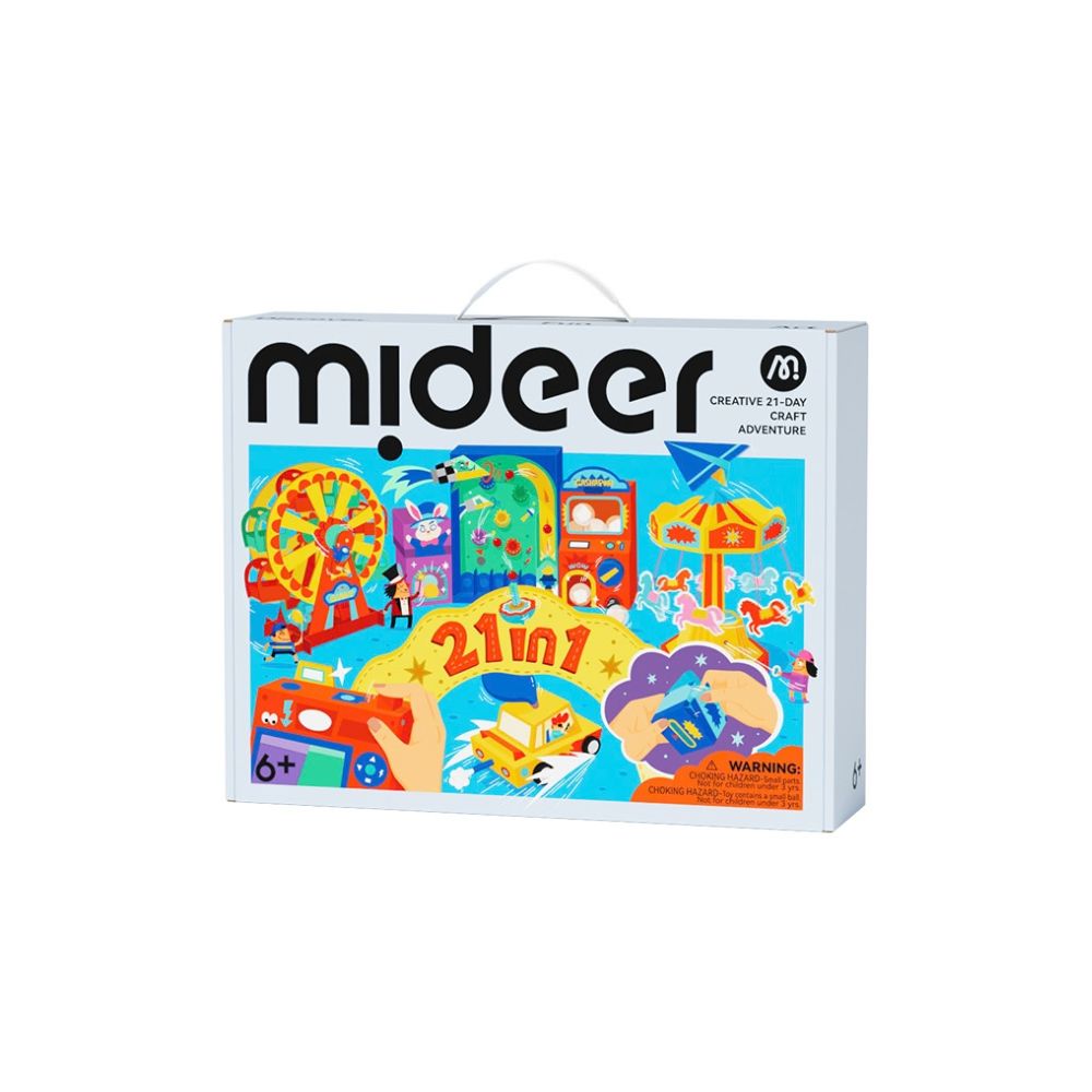 Mideer 21-Day Creative Craft Adventure - 21 Model Kits