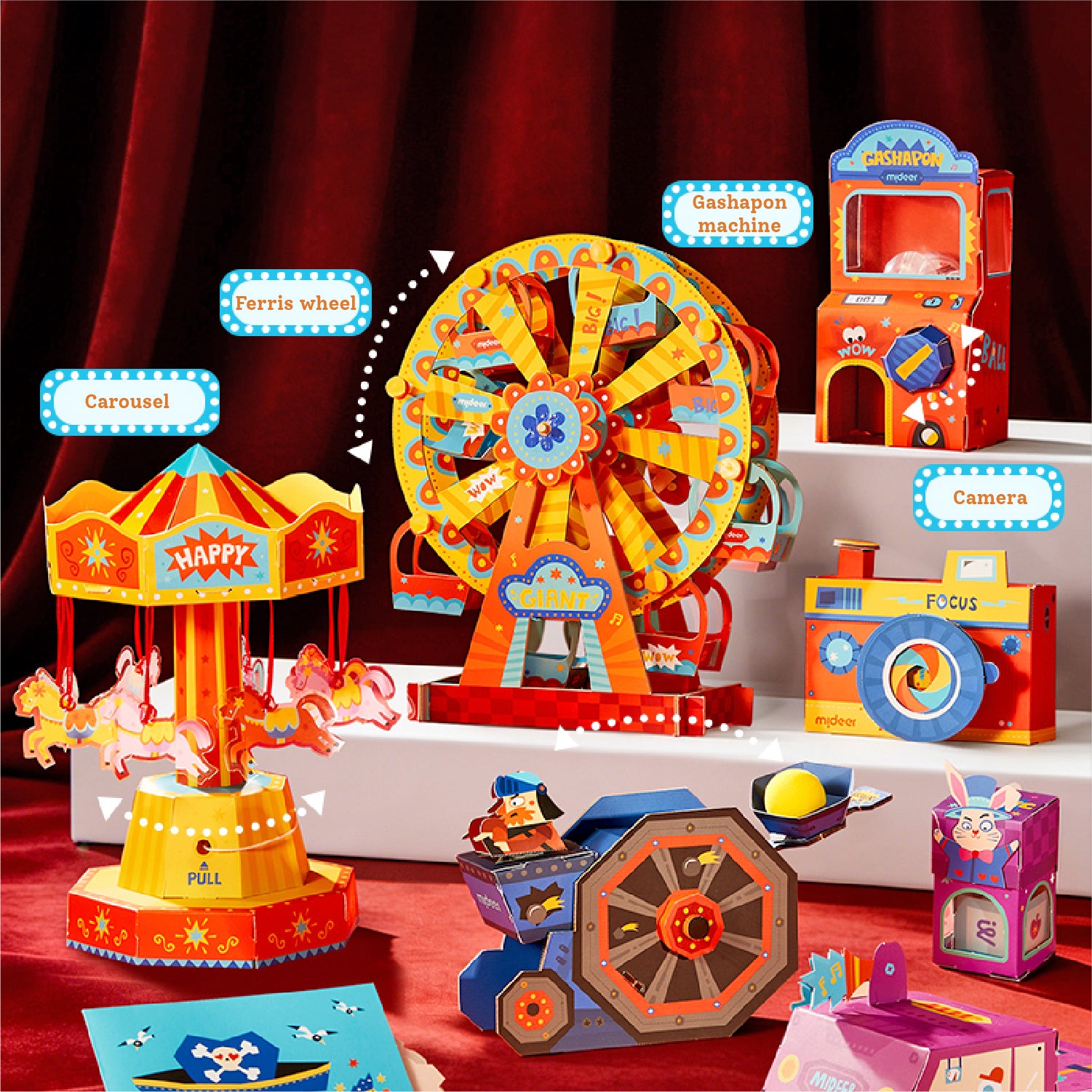 Mideer 21-Day Creative Craft Adventure - 21 Model Kits