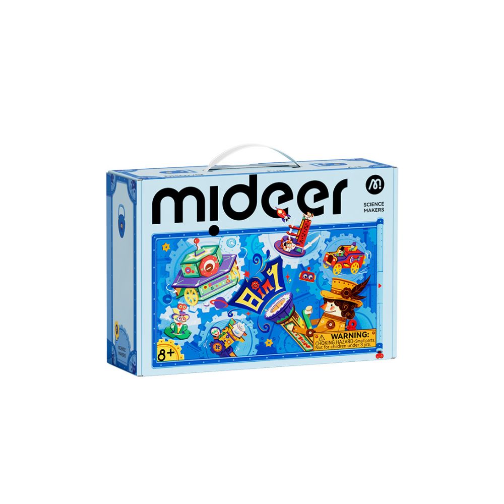 Mideer Science Makers 8-in-1 Wooden STEM Kit