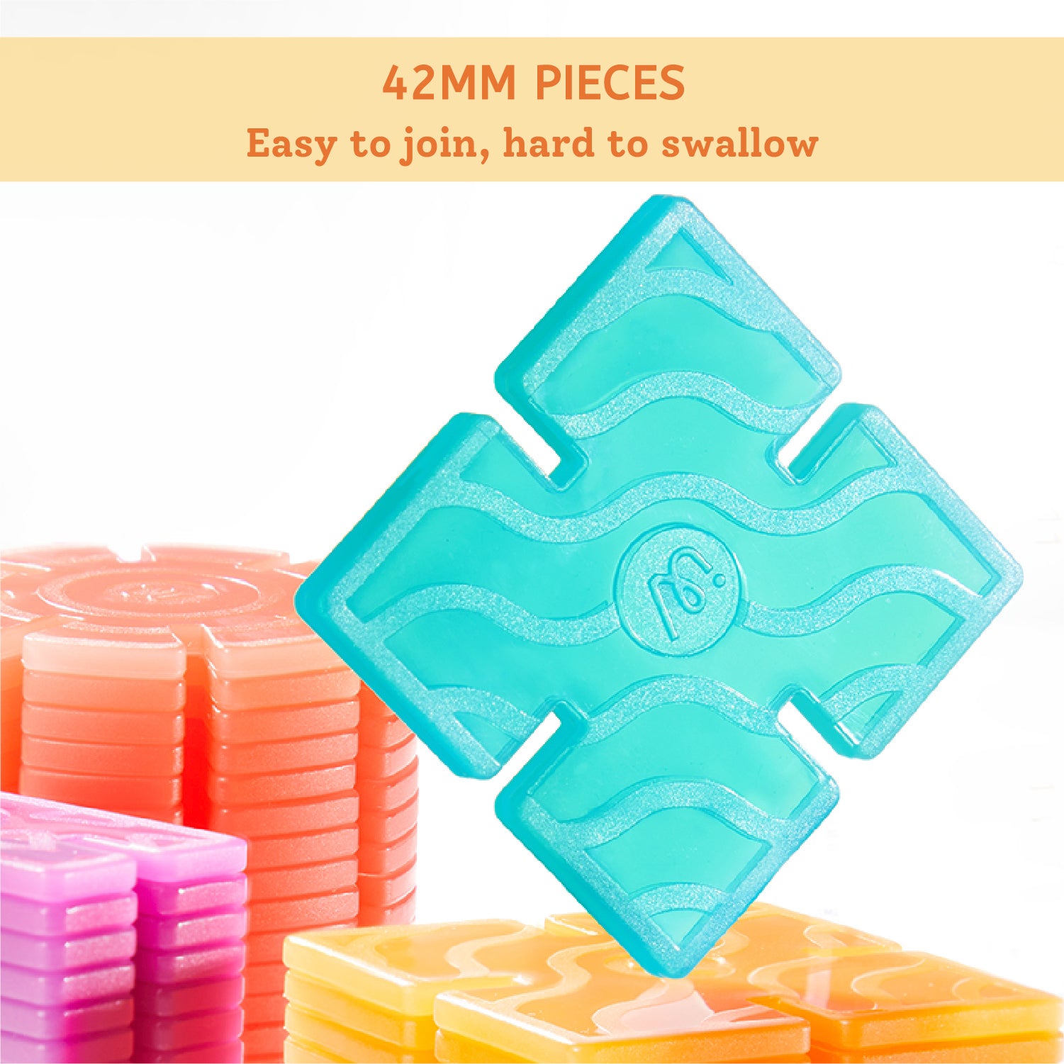 Mideer Snowflake Building Blocks - 150 Pieces