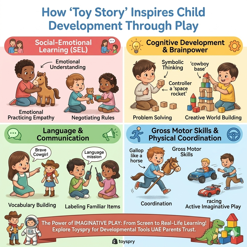 To Infinity and Beyond: How 'Toy Story' Inspires Child Development Through Play