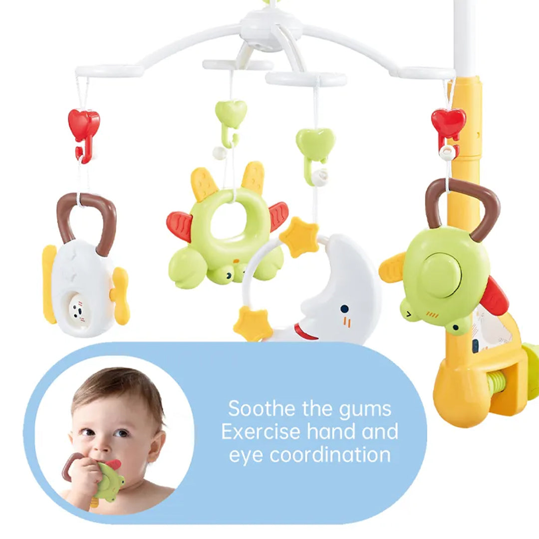 Vibrant Baby Mobile with Soothing Music for Crib