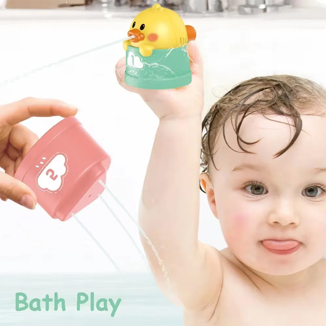10-Piece Baby Bath Toy Set - Toddler Water Play Toys - Toyspry