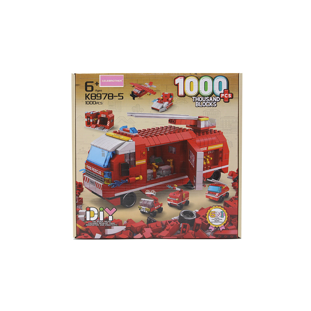 1000pc Police Building Blocks Set | Construction Toys for Kids