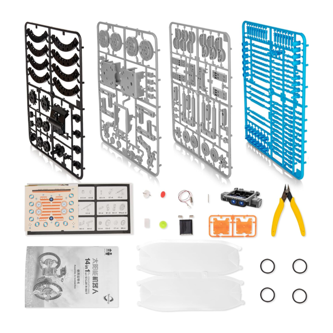 13-in-1 Solar Robot Kit Educational STEM Toy (8Y+) - Toyspry