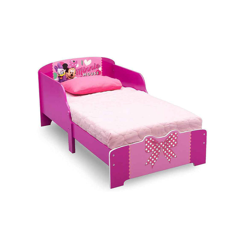 Delta Children Minnie Mouse - Wooden Toddler Bed